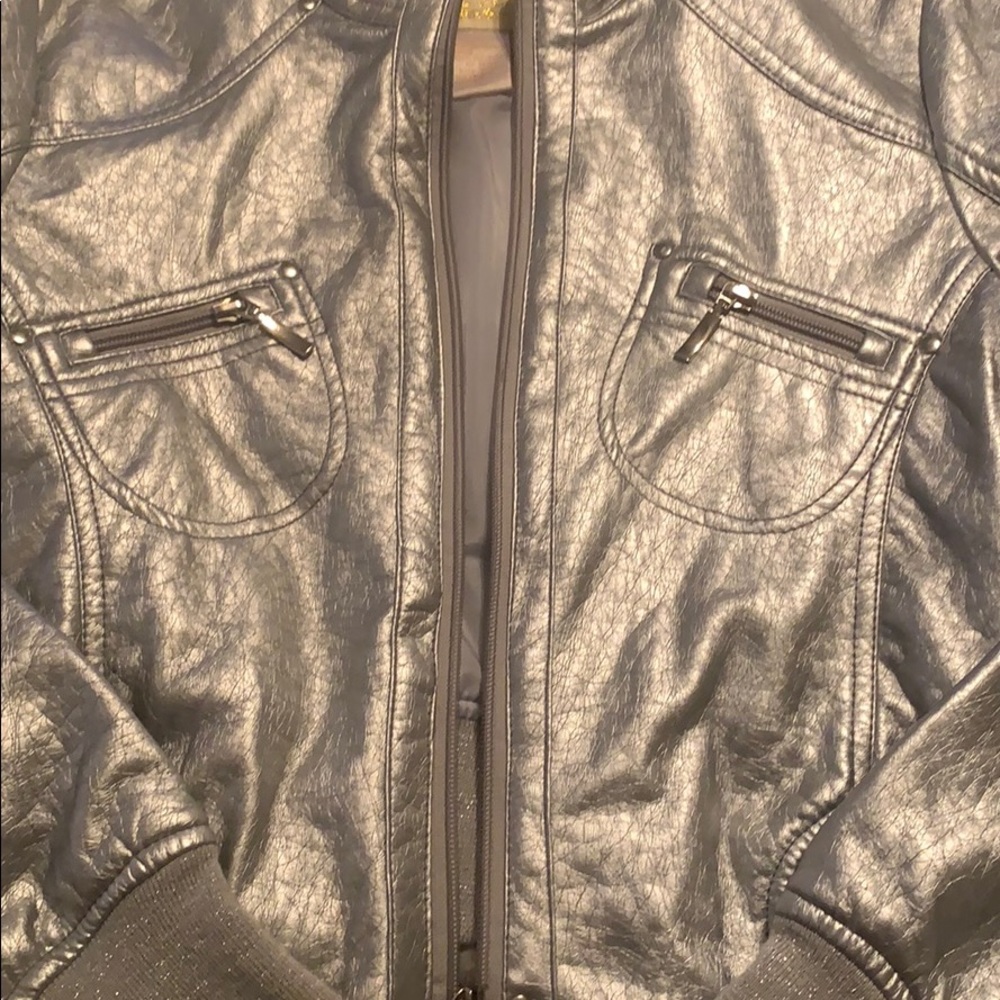 Silver Crop Jacket - Picture 2 of 2